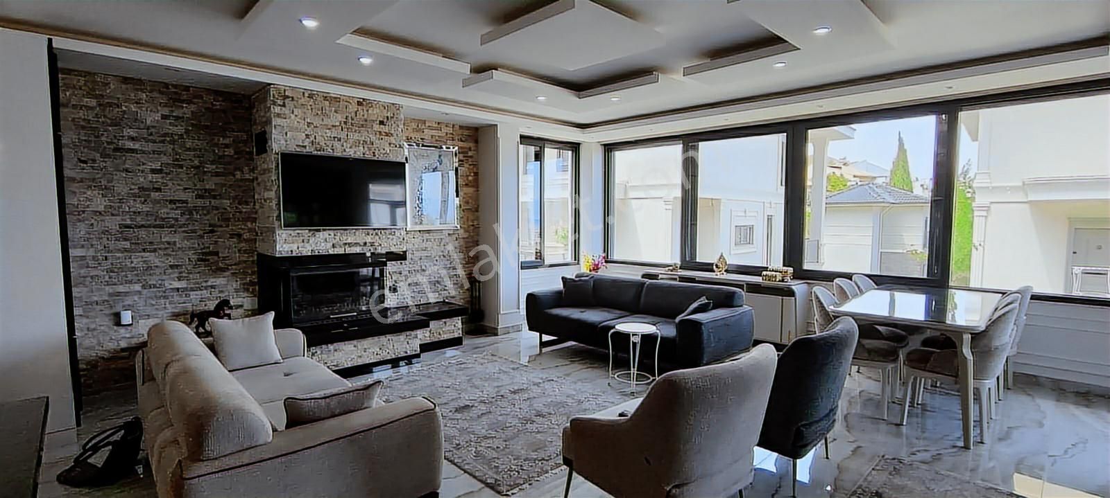 Rw Nefes' Ten Pelitköy' De Emsalsiz Full Deniz Manzaralı Villa - Görsel 6