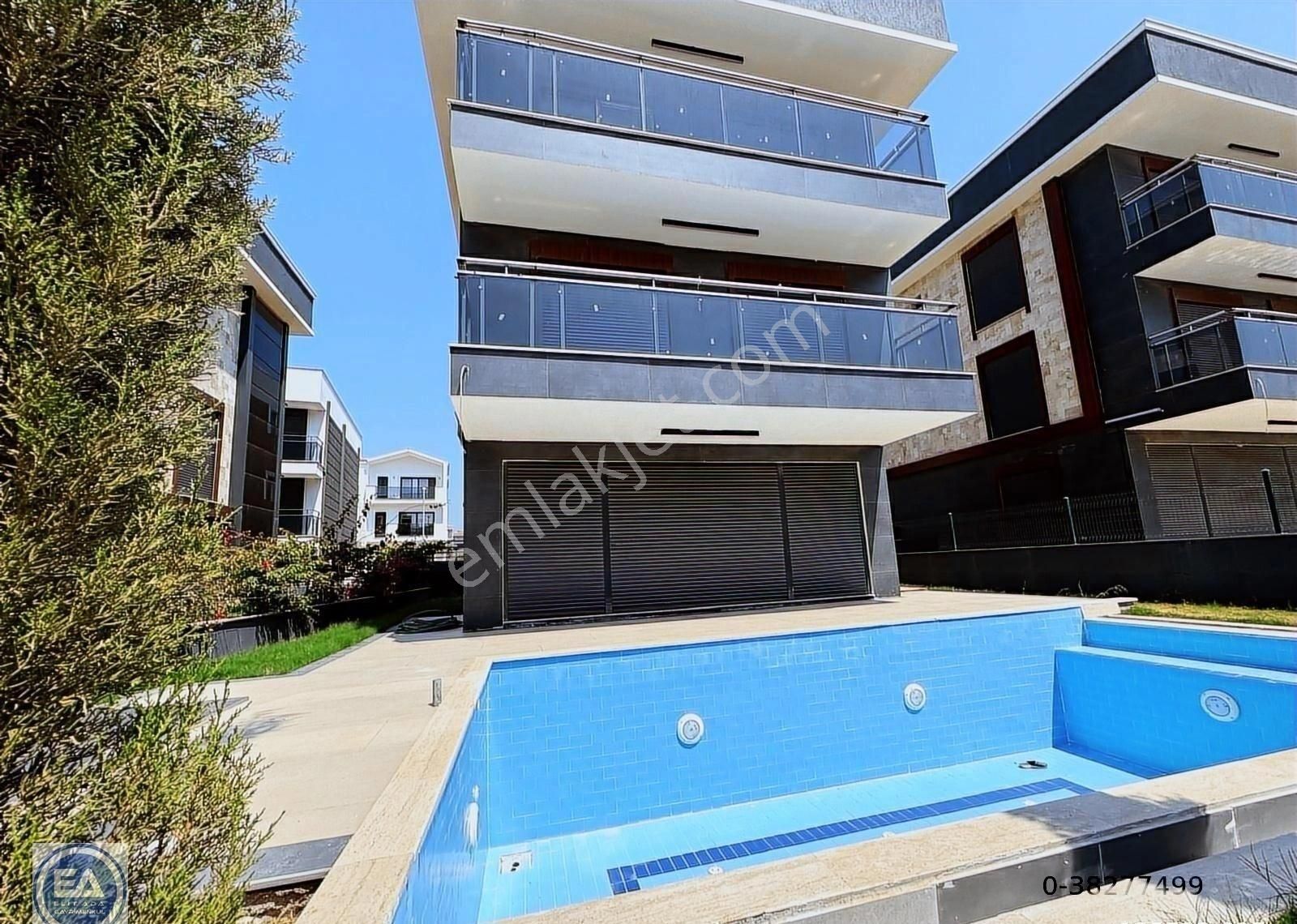 Kuşadası Davutlar'da 5+1 Özel Havuzlu Müstakil Sıfır Satılık - Görsel 21