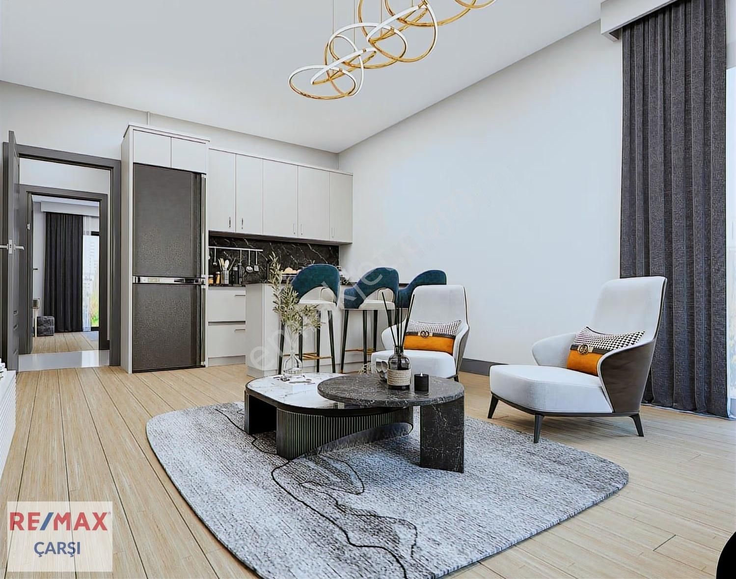 Lıvora Kabaoğlunda Satılık Bahçe Ve Çatı Dubleks Daireler - Görsel 19