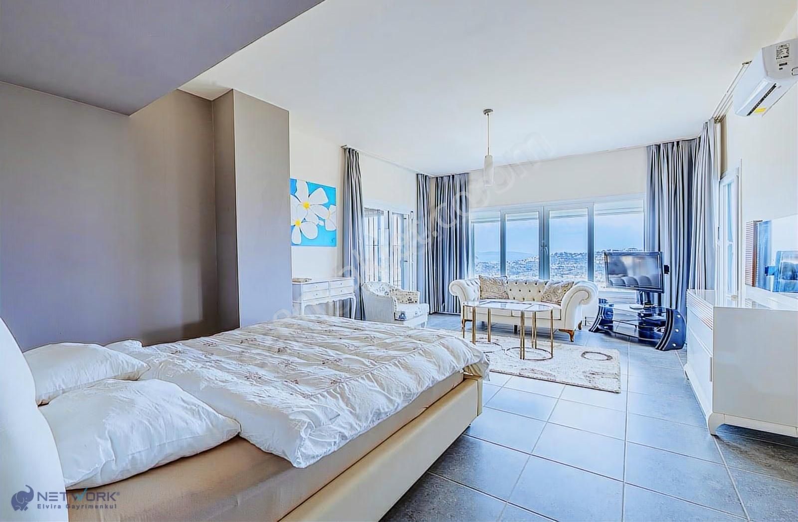 Bodrum Gümüşlük'te 1625m2 Arsa İçerisinde Deniz Manzaralı Villa - Görsel 11