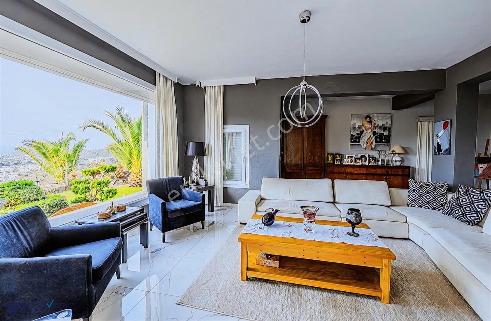 Bodrum Gümüşlük'te 1625m2 Arsa İçerisinde Deniz Manzaralı Villa - Görsel 23