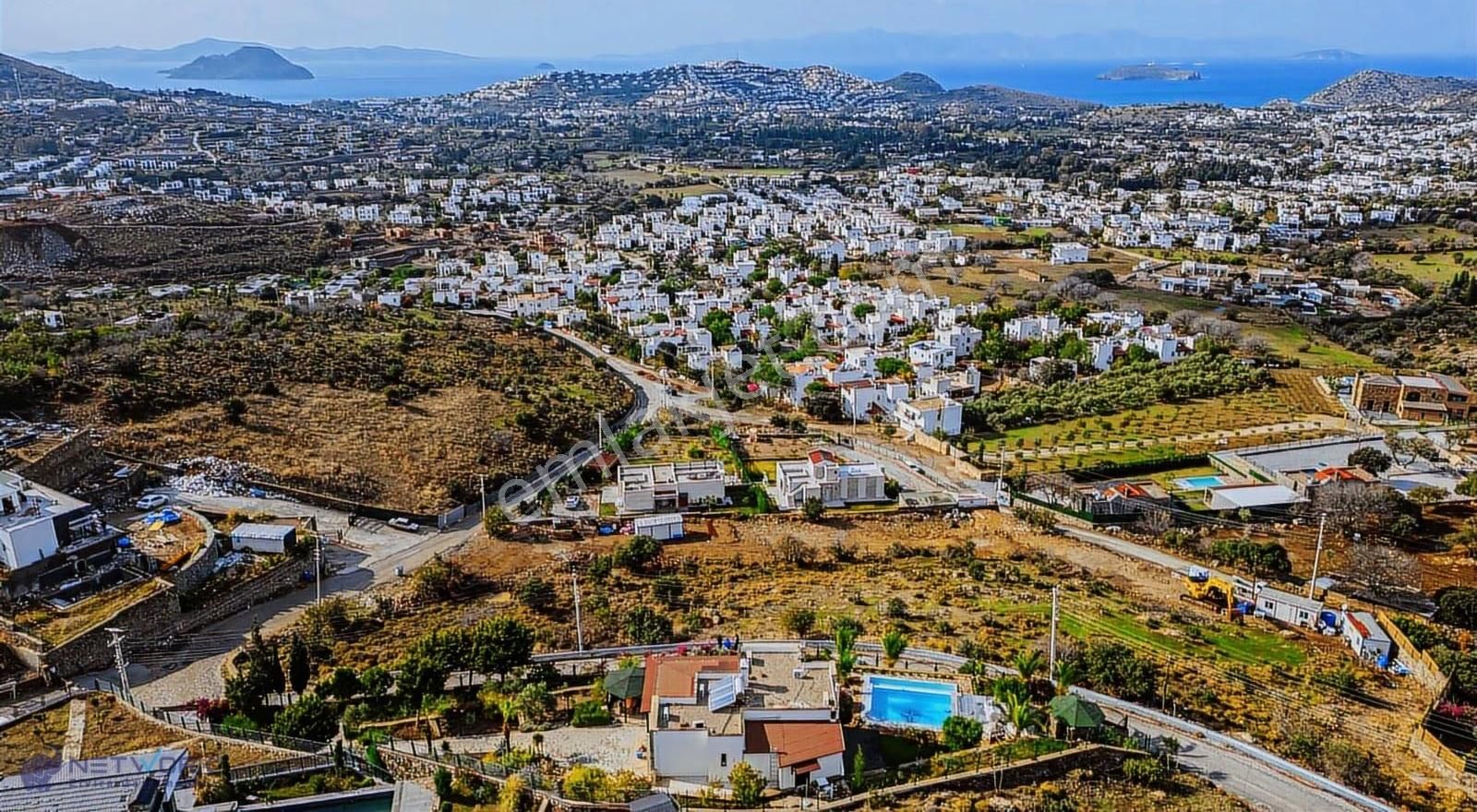 Bodrum Gümüşlük'te 1625m2 Arsa İçerisinde Deniz Manzaralı Villa - Görsel 4