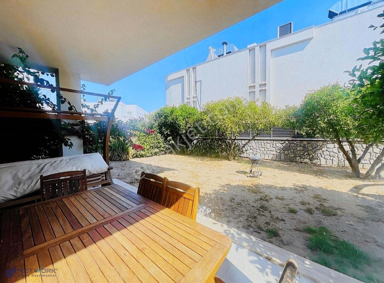 Bodrum Ortakent'de 3+1 Yıllık Kiralık Bahçe Katı Daire - Görsel 16