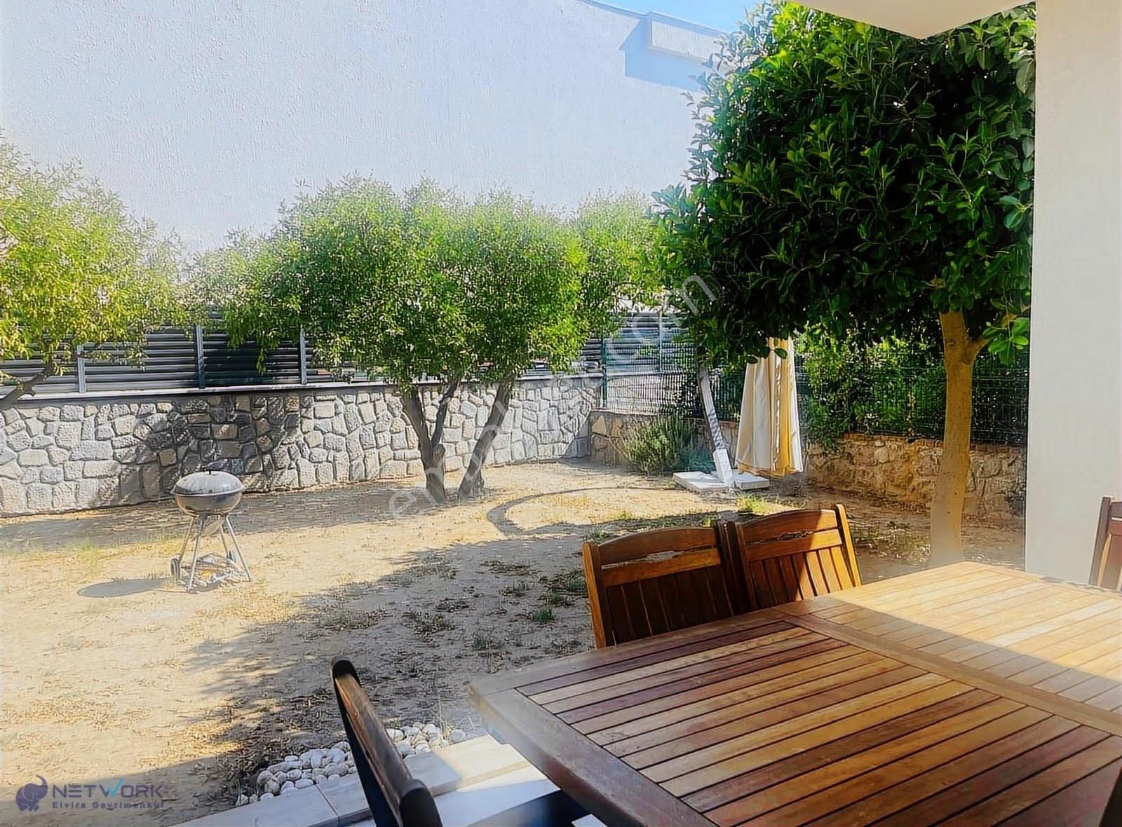 Bodrum Ortakent'de 3+1 Yıllık Kiralık Bahçe Katı Daire - Görsel 21