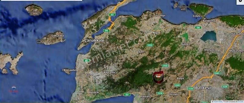 Kaz Dağlarının Eteklerinde,köy İçerisinde İmarlı Arsa