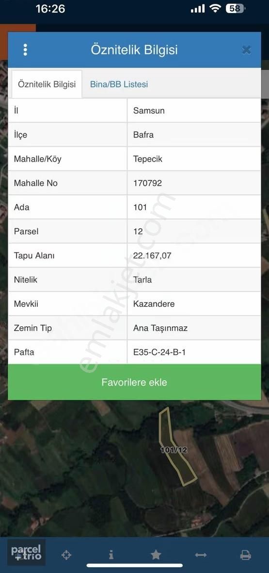 Kazandere De Satılık İmara Yakın 22.167 M2 Arazi