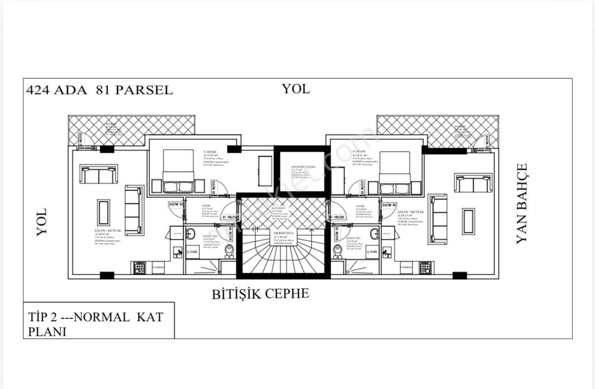 Çanakkale Çardakta Satılık Daire - Görsel 13