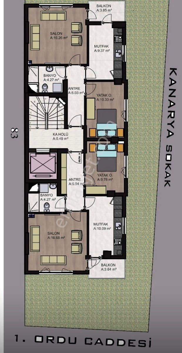 Çanakkale Çardakta Satılık Daire - Görsel 9