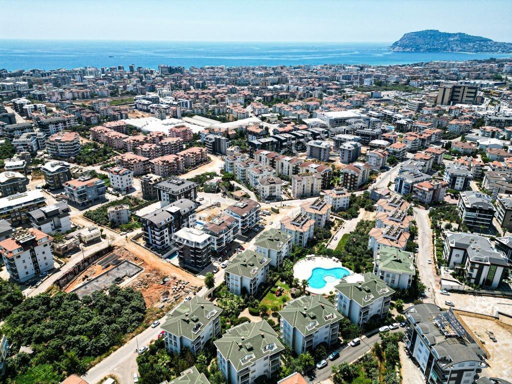 Alanya Obada Eşyalı, Üç Cepheli, Ferah 4+1 Satılık Dubleks - Görsel 12