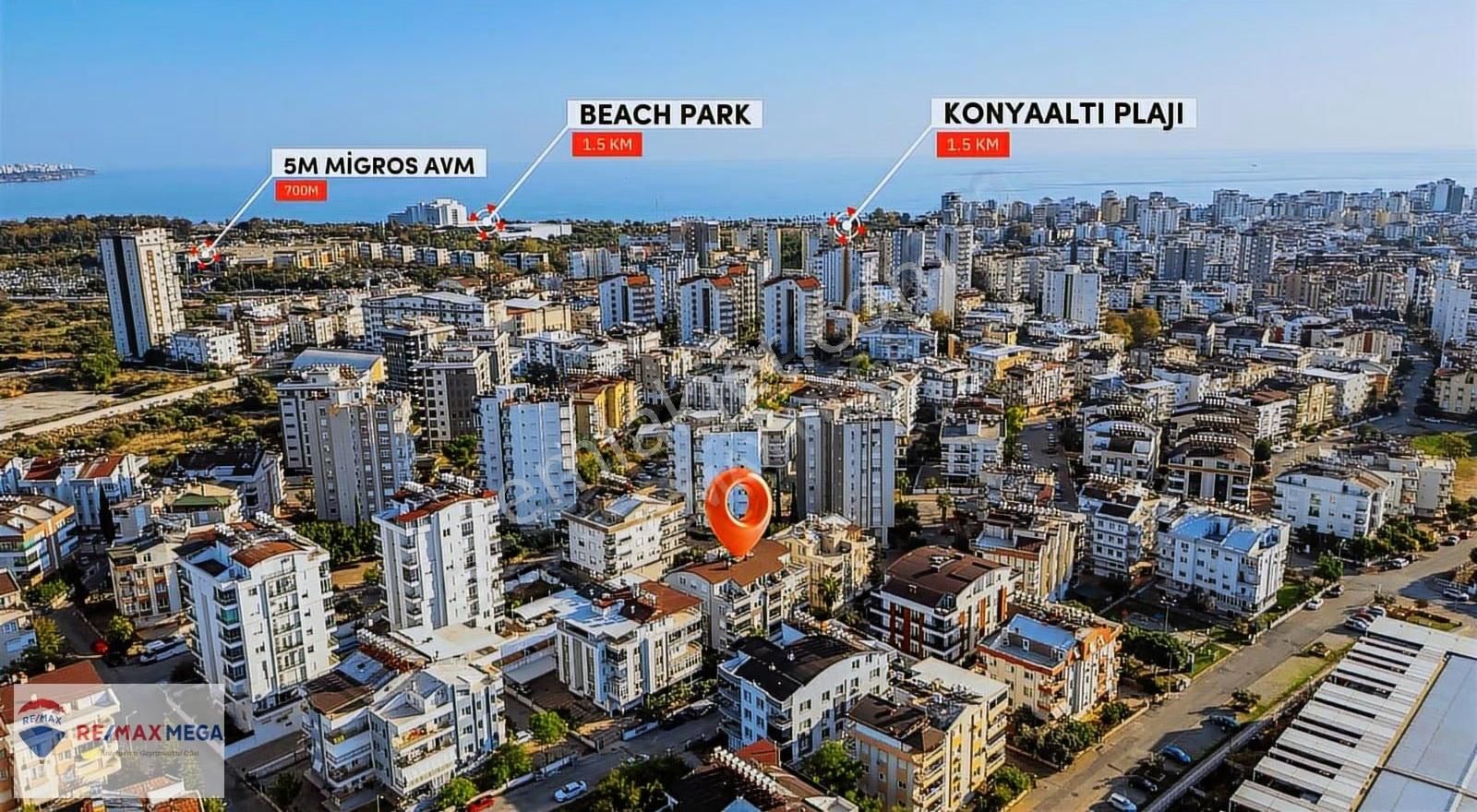 Konyaaltı Pınarbaşı Mh. Ara Kat Doğalgazlı Asansörlü 3+1 Satılık - Görsel 29
