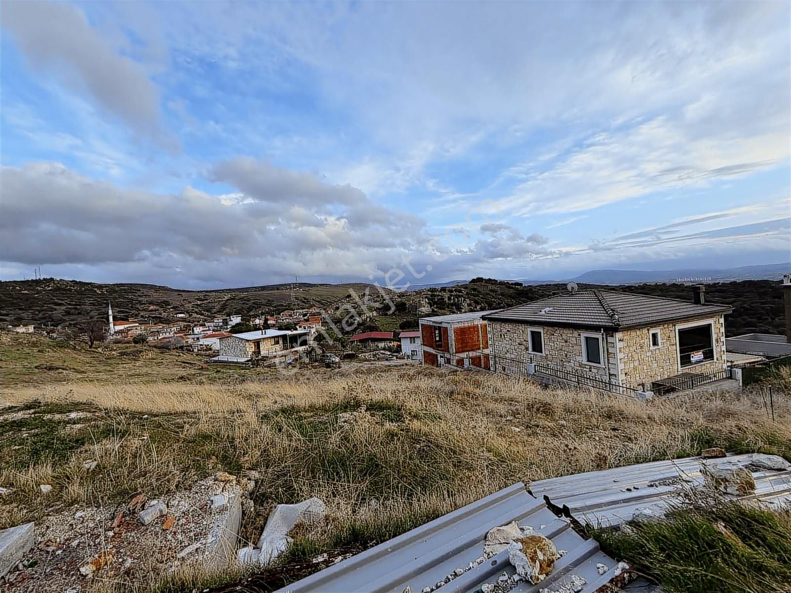 Aliağa Aşağışakran Mah. Satılık 437m2 Deniz Manzaralı Arsa - Görsel 3