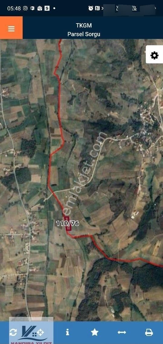 Kandıra Alefli'de Köye 900 Metre Mesafede Yola 1parsel 50 Metre 1560 M2 0.05 İmarlı Müstakil Tapulu - Görsel 4