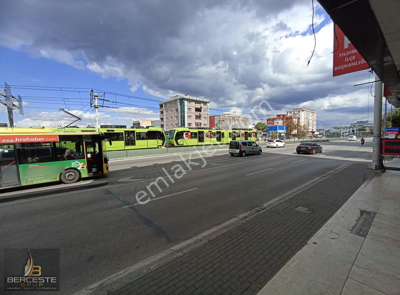 Yıldırım Ortabağlarda Merkezi Kiralık Dükkan