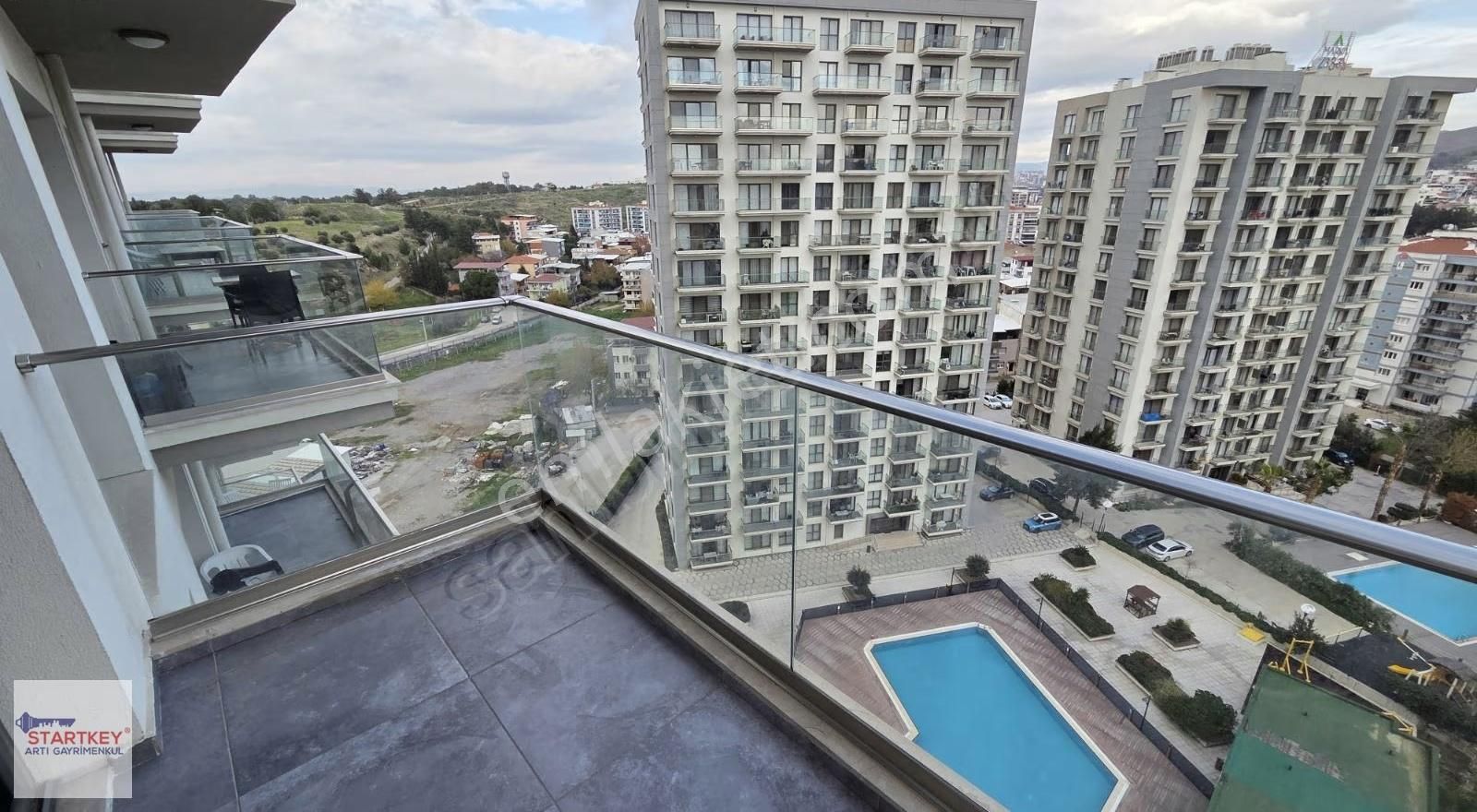 Marka 333 Sitesi, Havuz Cepheli, Satılık 1+1 Daire - Boş Durumda - Görsel 20