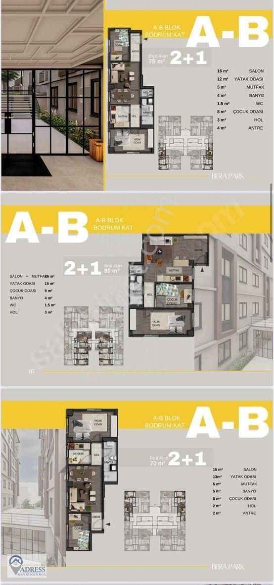 Adress Gayrimenkul Den Çekmeköy'de İki Bloklu Site İçinde 2+1 - Görsel 7