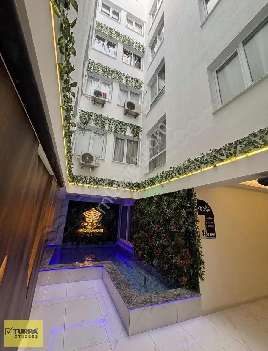 Turpa Otuzbeş'ten Site İçinde | Havuzlu | Eşyalı 1+1 Daire - Görsel 10