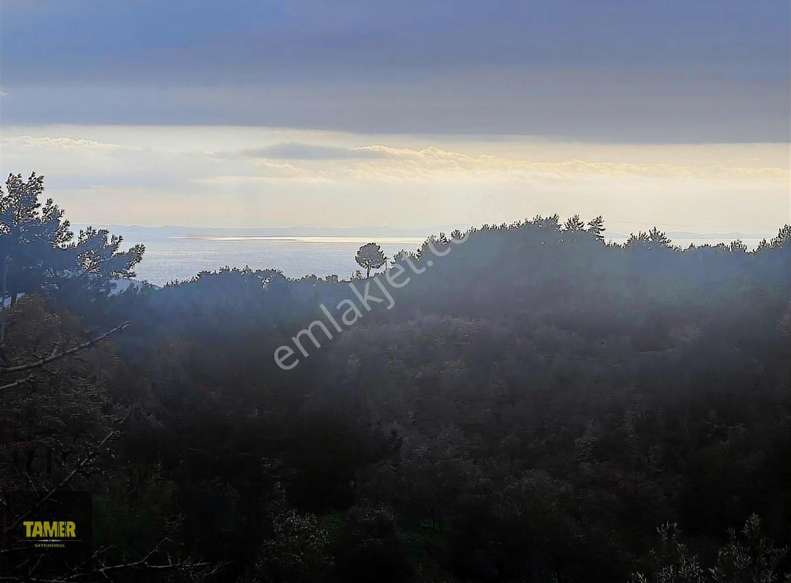 Tamer'den Çetmibaşında Doğa Ve Deniz Manzaralı Satılık Tarla