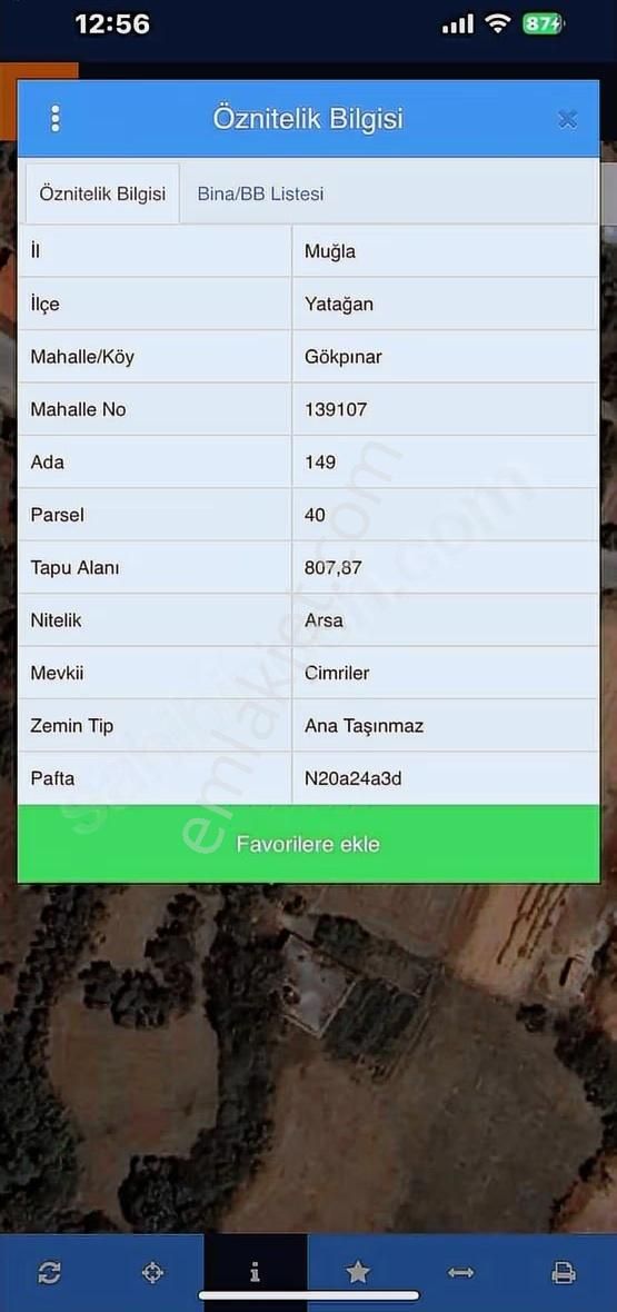 Gw Vista'dan Gökpınar'da Eşsiz Doğa Ve Lokasyon & İmarlı Parsel - Görsel 5