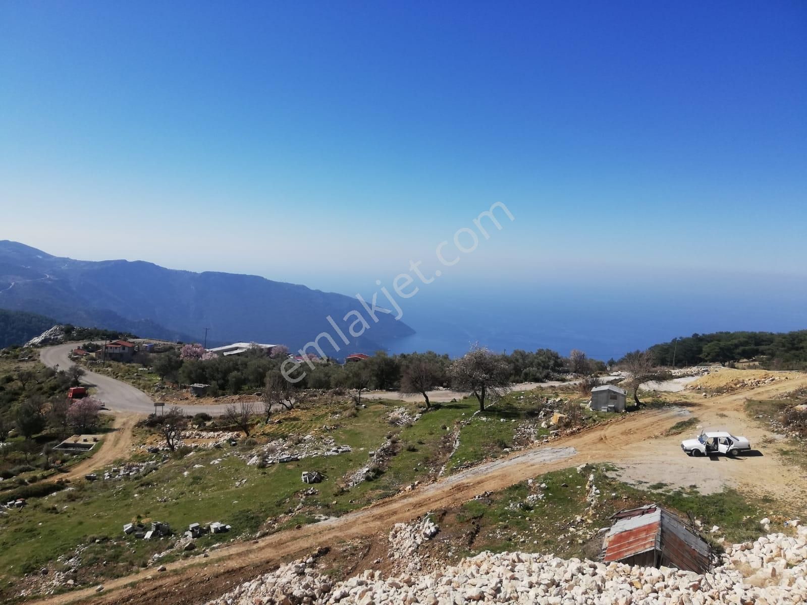 Fethiye Karaağaçta Deniz Manzaralı Satılık 2952m2 - Görsel 8