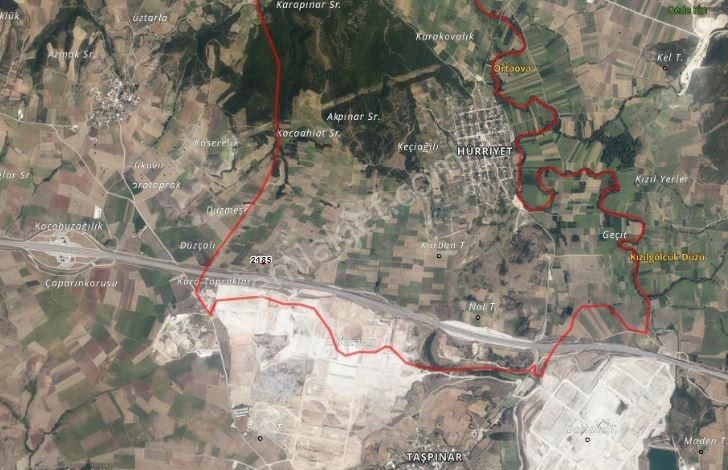 Hürriyet Köy Teknosaba Yakın Tek Tapu Yolu Olan Yatırımlık Arazi - Görsel 3
