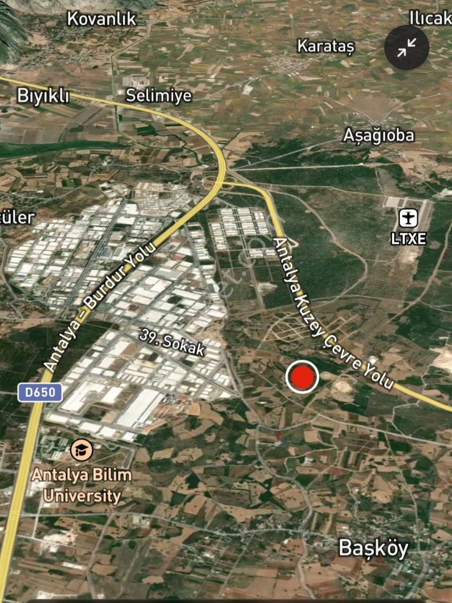 Kepez Başköy'de 6.468 M2 Satılık Tarla - Görsel 2