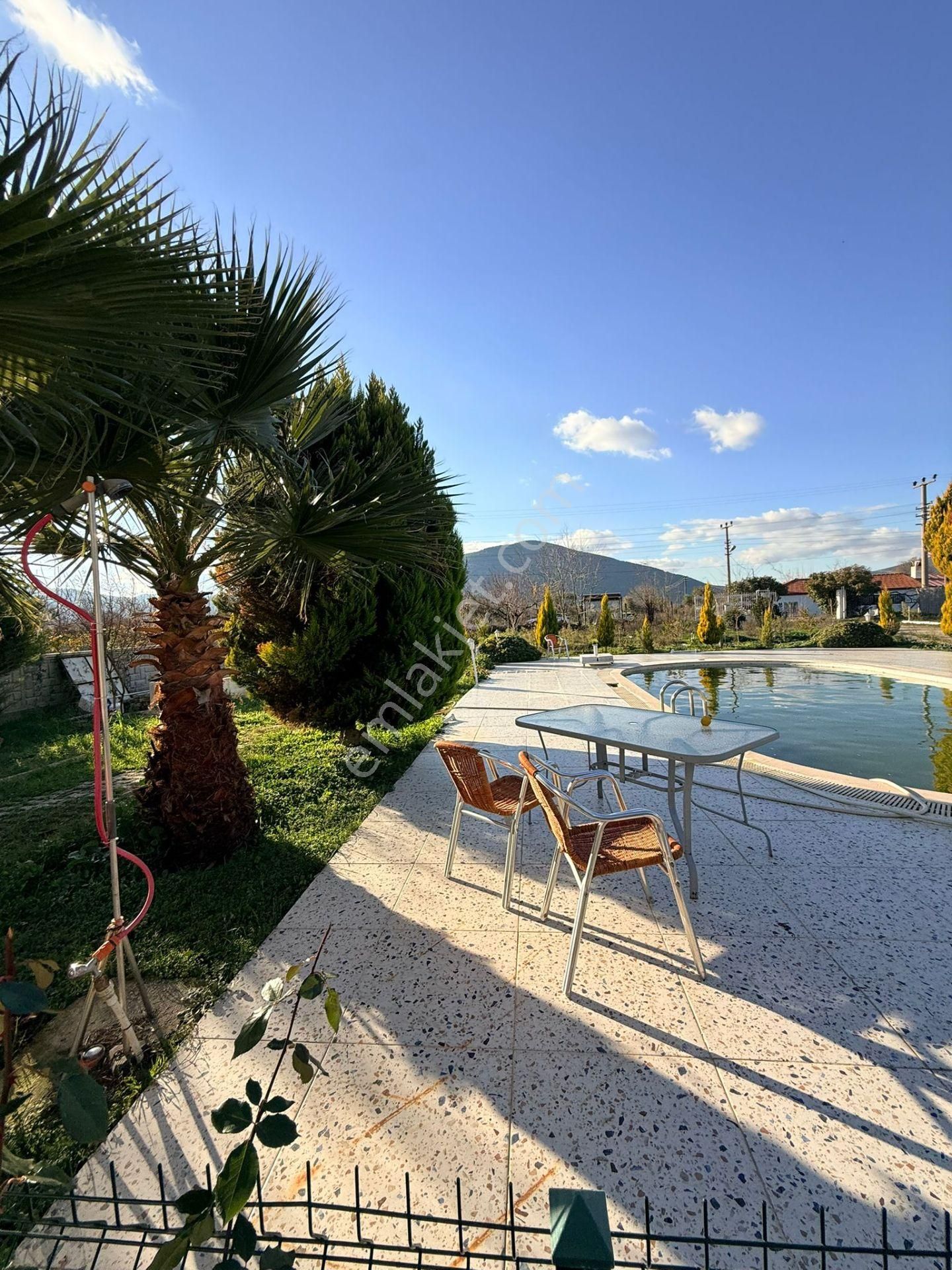 Muğla Yeşilyurt Kiralık Havuzlu 2+1 İkiz Müstakil Ev - Görsel 23