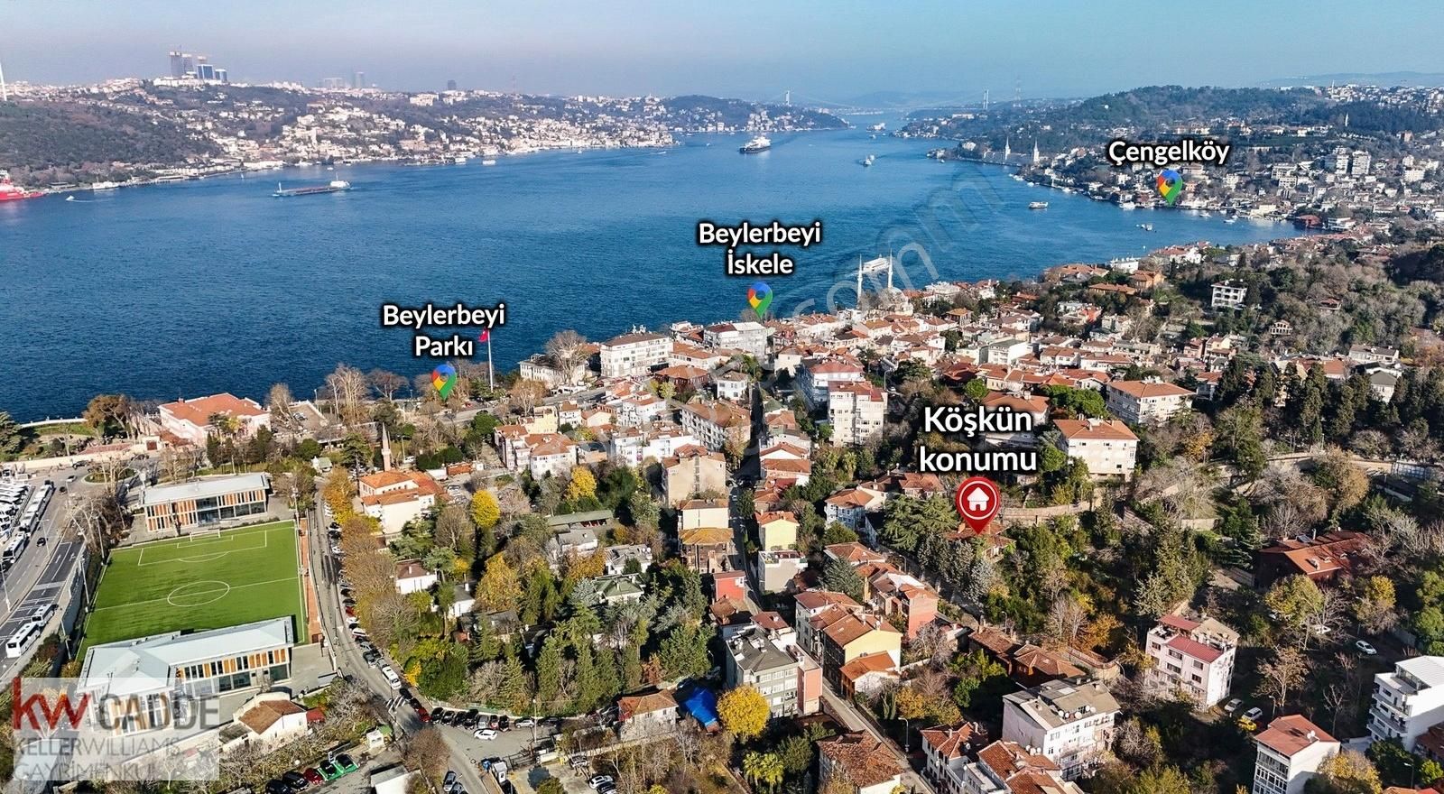 Zehra Hanım Köşkü Beylerbeyin De 2.450m² Bahçeli Boğaz Manzaralı - Görsel 13