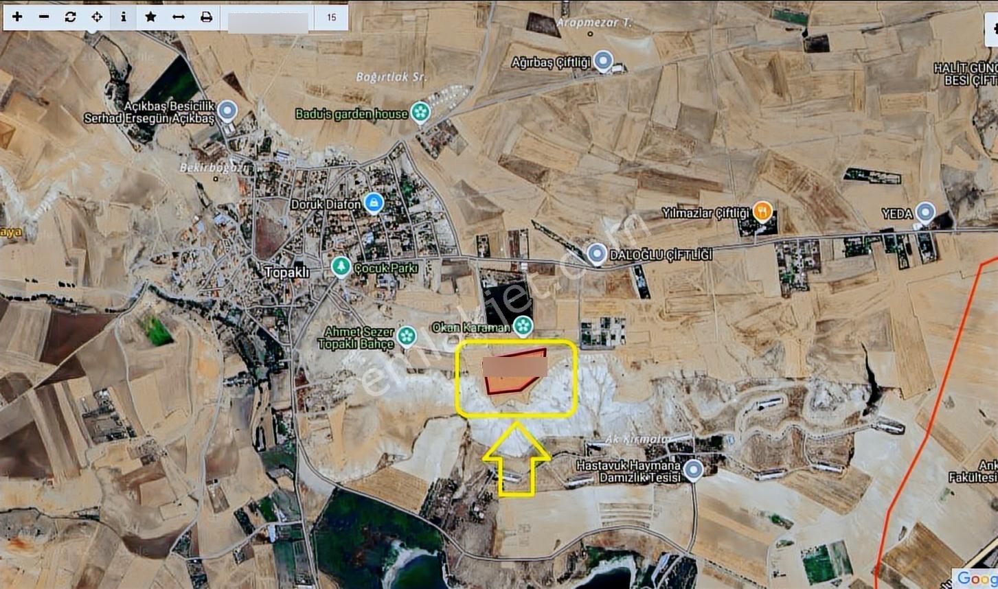 Gölbaşı Topaklı Da 464m2 Hobi Bahçesi Karadeniz Emlaktan - Görsel 2