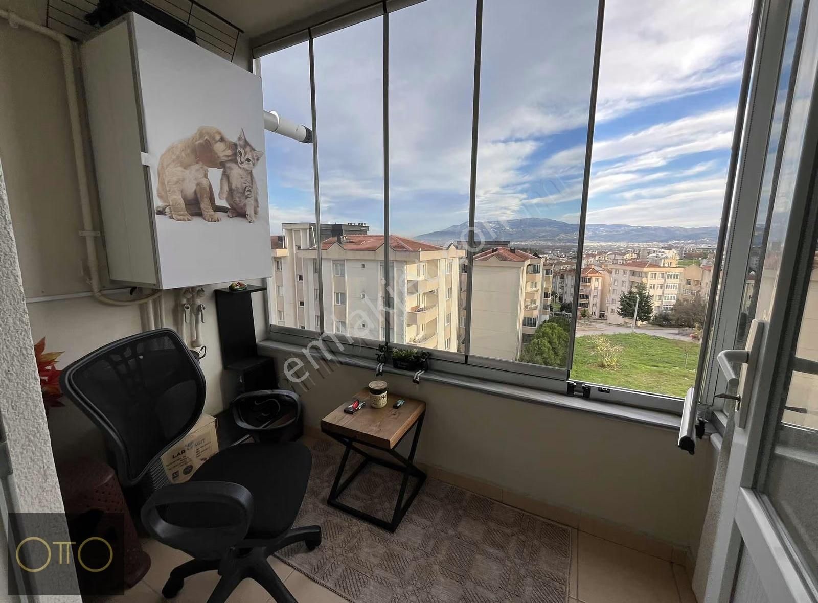 Otto'dan Aile Sitesinde Bursa Manzaralı Geniş Daire - Görsel 30