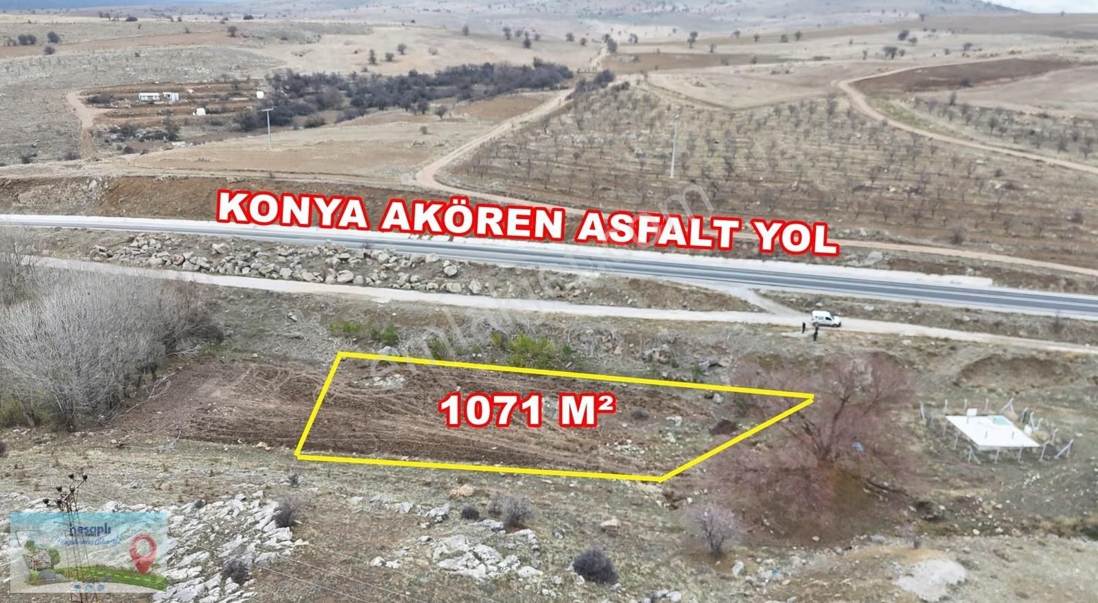 Meram Sarıkız Da Asfalt Yola Cephe Çeşme Dibinde Tarla - Görsel 11