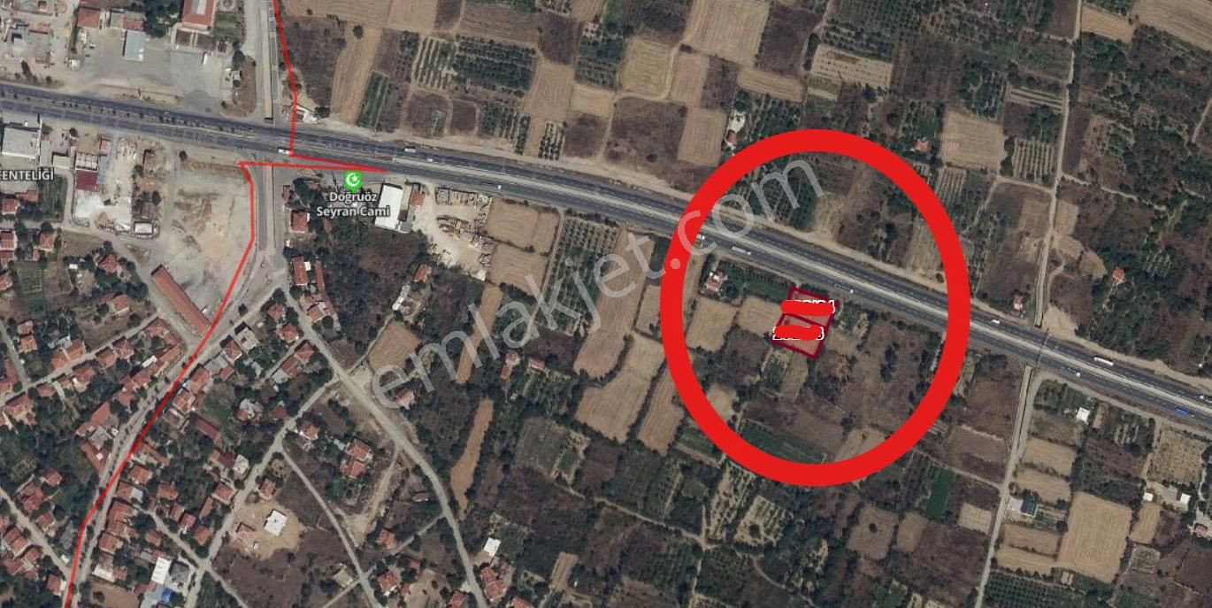 A-k Emlaktan Doğrugözde D300 Yoluna Sıfır 1870 M2 Bahçe - Görsel 7