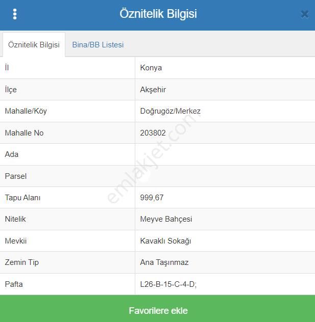 A-k Emlaktan Doğrugözde D300 Yoluna Sıfır 1870 M2 Bahçe - Görsel 4