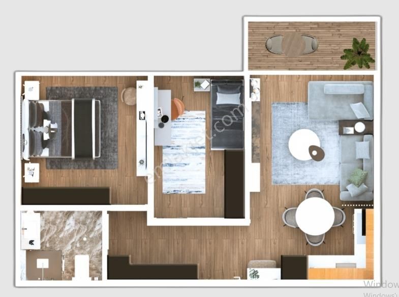 Polat Live Emlaktan Sıfır Projede Yüksek Getirili Prestijli 2+1 - Görsel 4