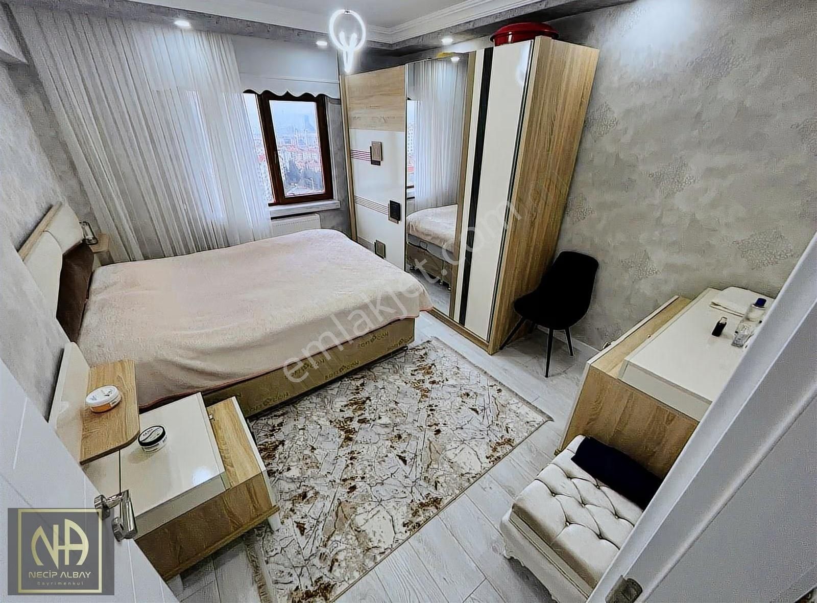 Etlik'de Site İçerisinde Ultra Lüks Yapılı Manzaralı 3+1 Satılık - Görsel 11