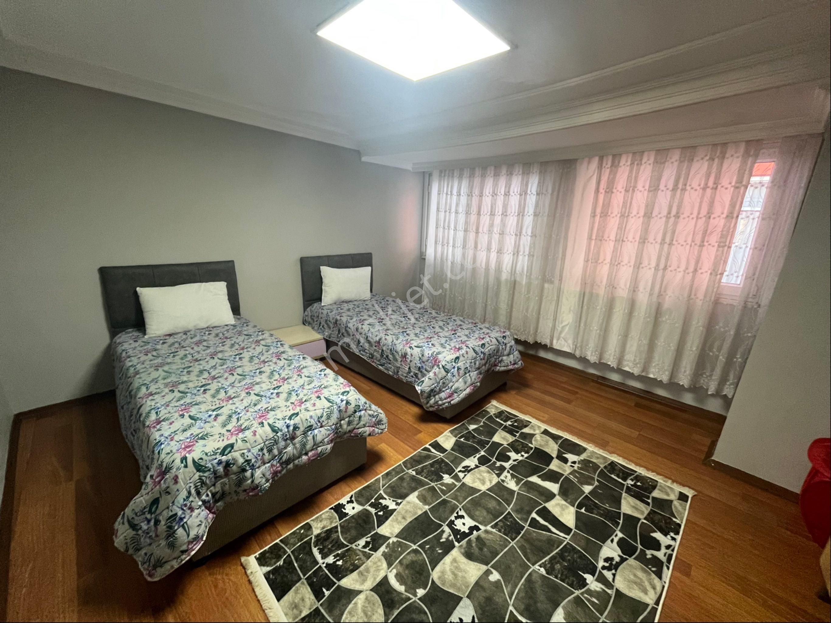 Metro'ya 12 Dk Mesafede Çatı Manzaralı Full Eşyalı 1+1 Daire - Görsel 18