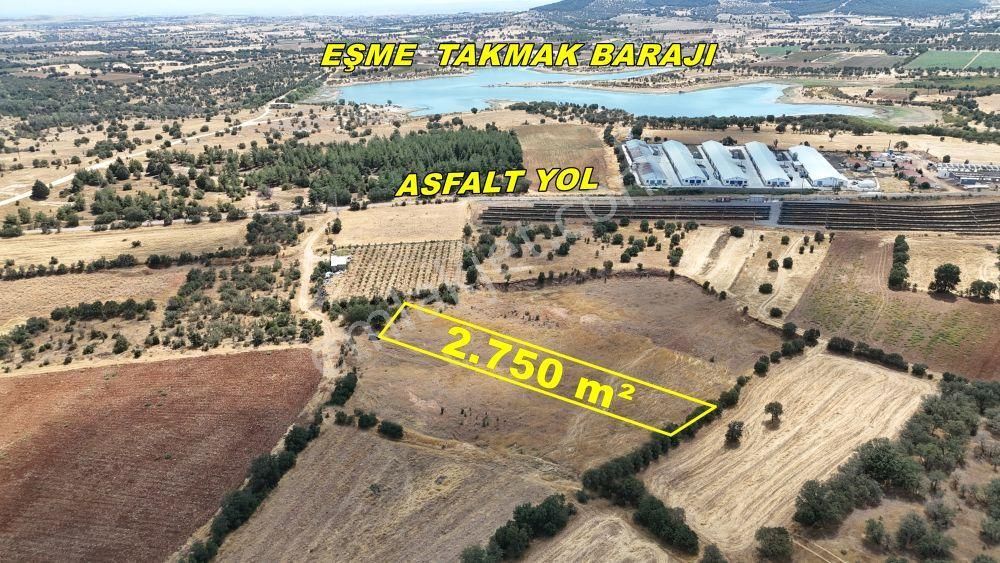 Uşak / Eşme / Kıranköy Mahallesinde 2.750 M² Müstakil Tapulu Tarla