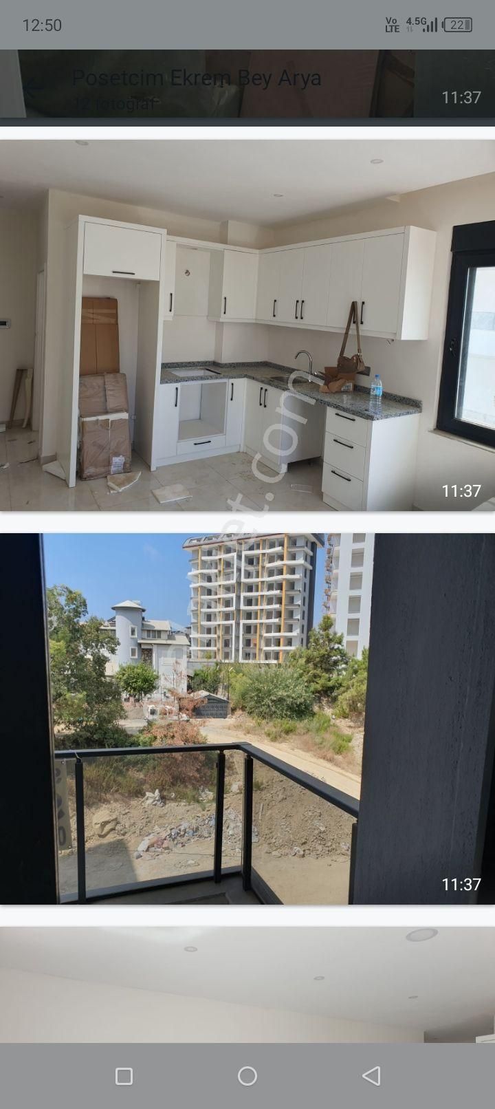 Antalya/alanya/avşarlar/modern Saraylar Oteller Karşisı 1+1 45met - Görsel 8