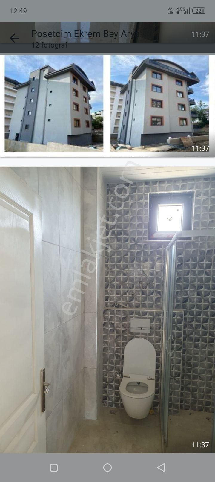 Antalya/alanya/avşarlar/modern Saraylar Oteller Karşisı 1+1 45met - Görsel 5