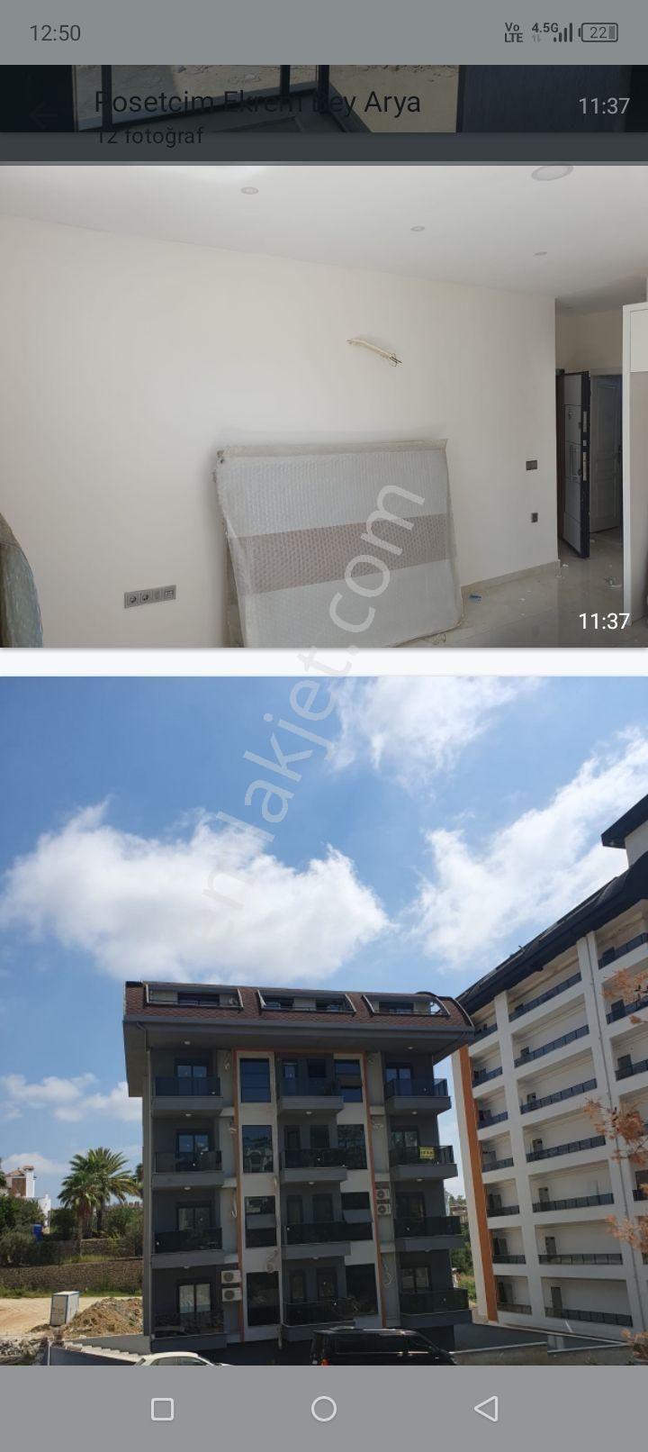 Antalya/alanya/avşarlar/modern Saraylar Oteller Karşisı 1+1 45met - Görsel 7