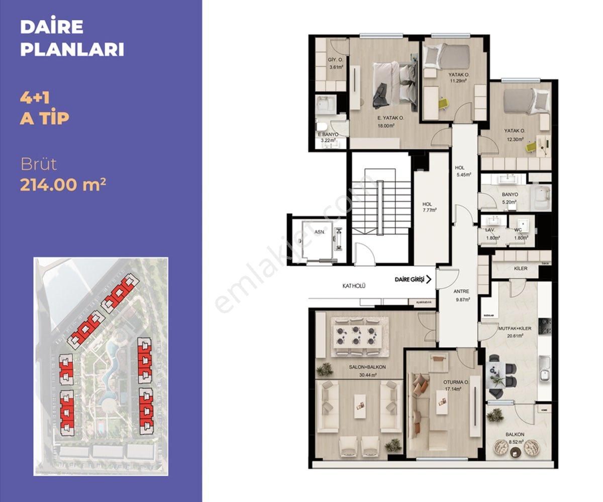 Arma Renk Okkalar 4+1 D2 Blok