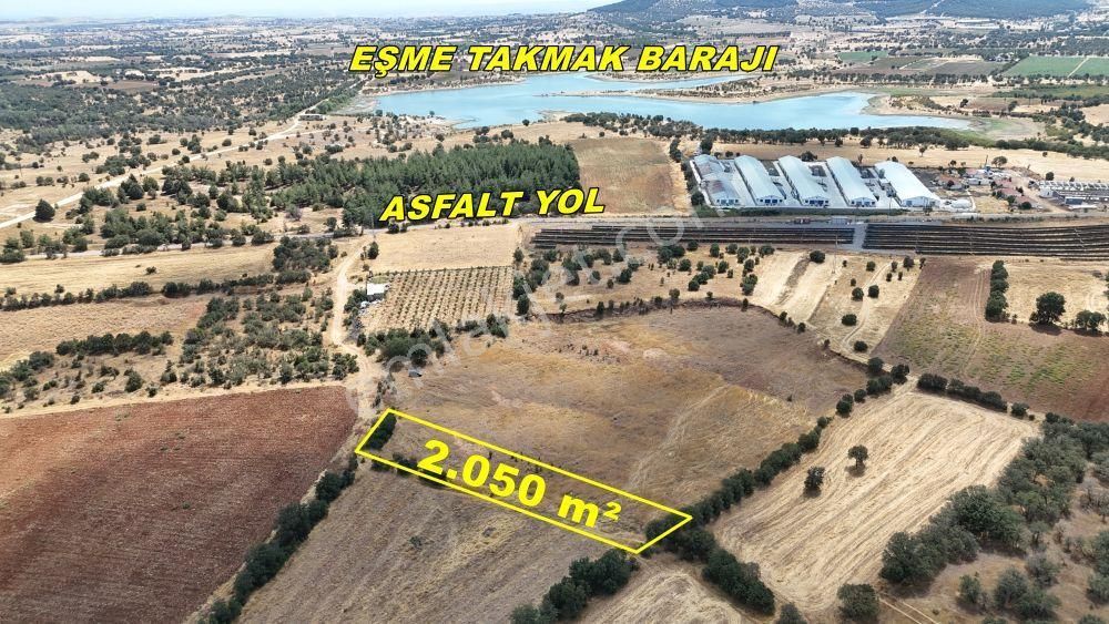 Uşak / Eşme / Kıranköy Mahallesinde 2.050 M² Müstakil Tapulu Tarla - Görsel 5