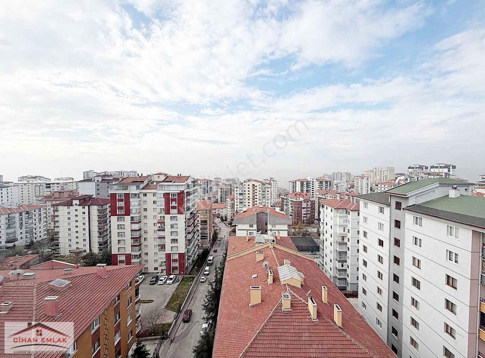 Cihan'dan Ankara Manzaralı Merkezde Güney Cephe Yapılı Kiralık