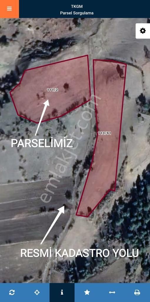 Çardak Söğüt Mah De Yerleşime Yakın 5638m2 Satılık Arazi - Görsel 3