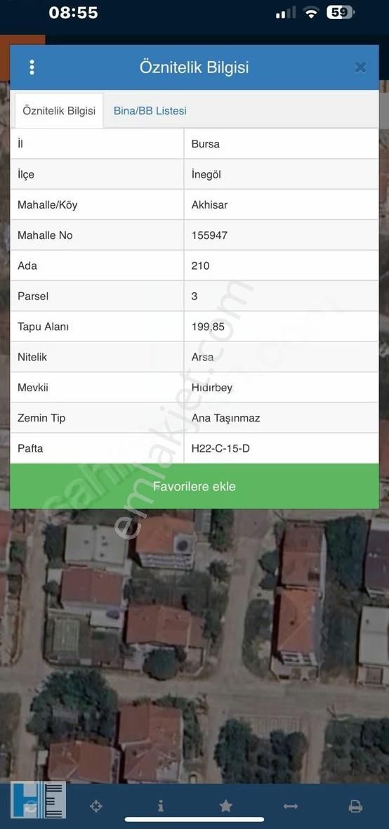 Akhisar Da 3 Kat İmarlı Satılık Arsa