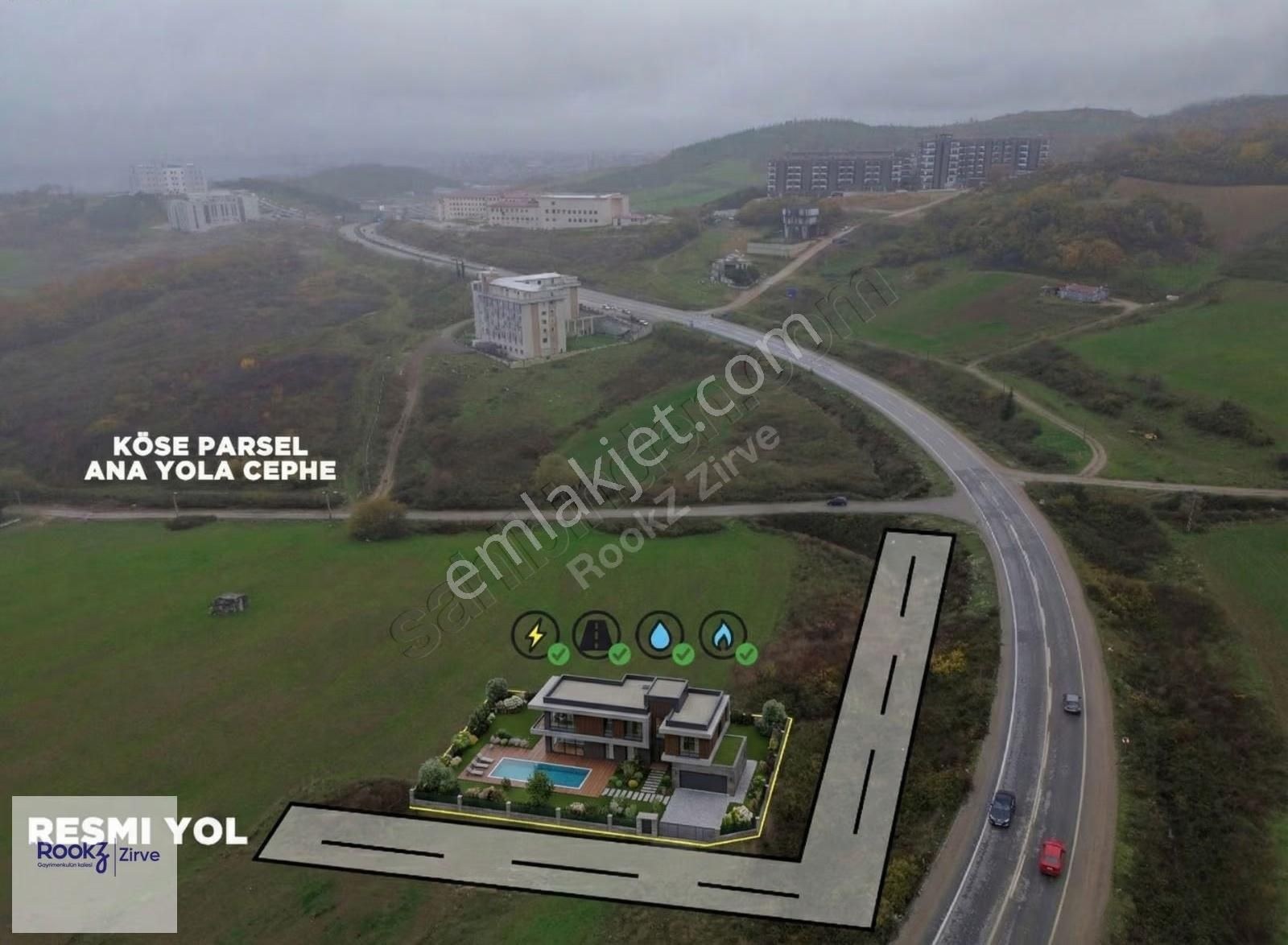 Yalova Üniversitesi Yanında Villa İmarlı Deniz Manzaralı Arsa - Görsel 2
