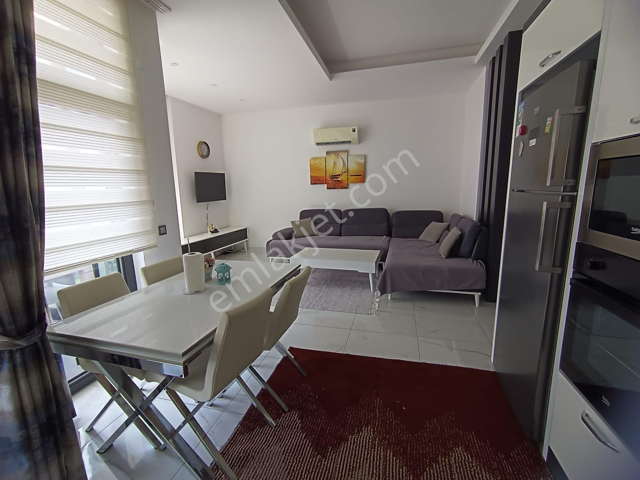 Alanya Guller Pınarında Kiralık Geniş 2+1 Dubleks Daire