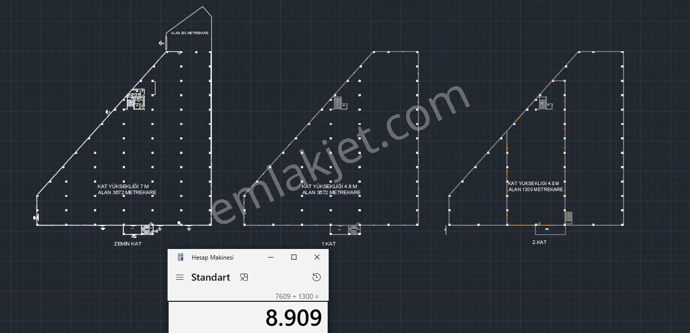 Hafif İmalata Ve Depolamaya Uygun 9000 M2 Kiralık Fabrika - Görsel 33