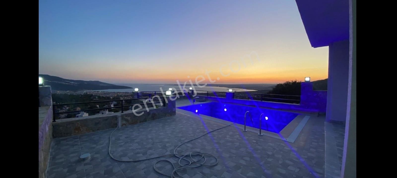 Aydın Didim Akbük'te Satılık Full Deniz Manzaralı Havuzlu Otoparklı 3+2 Müstakil Villa - Görsel 7