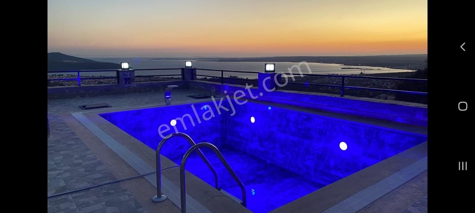 Aydın Didim Akbük'te Satılık Full Deniz Manzaralı Havuzlu Otoparklı 3+2 Müstakil Villa - Görsel 14