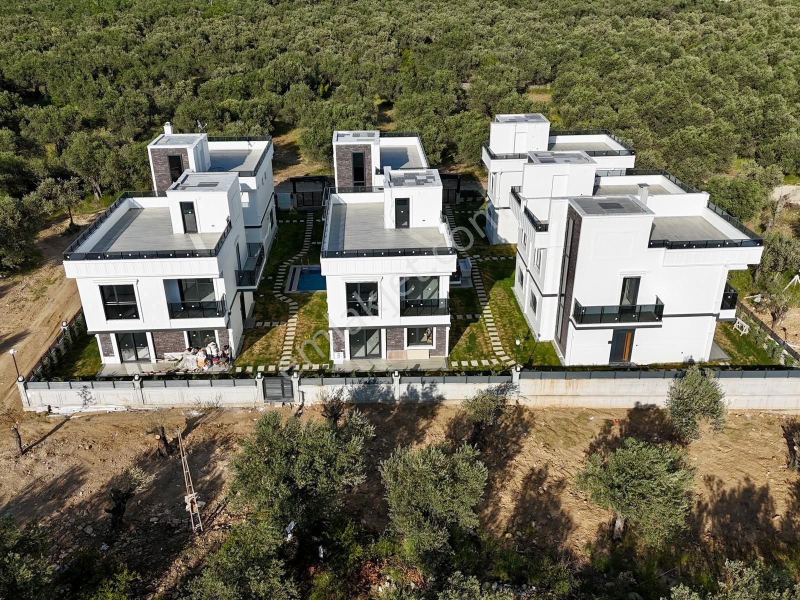 Akçay Aras Emlaktan Zeytinlide Havuzlu Site İçinde Müstakil Villalar - Görsel 4